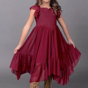 Joyfolie Girl Kehlani Garnet Dress